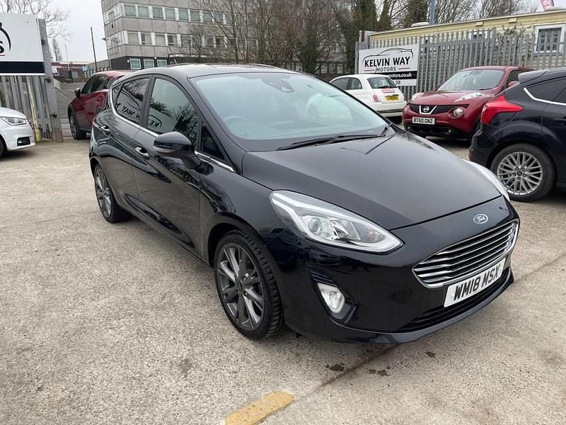 Used Ford Fiesta Titanium 2018 Black Hatchback