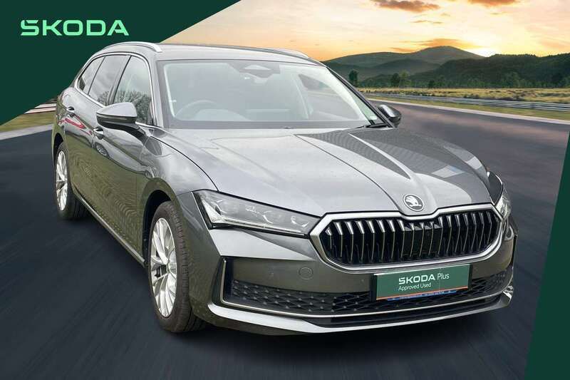 Grey Used 2024 Skoda Superb SE L Estate | £30,555 (Expensive) - Image 1/4