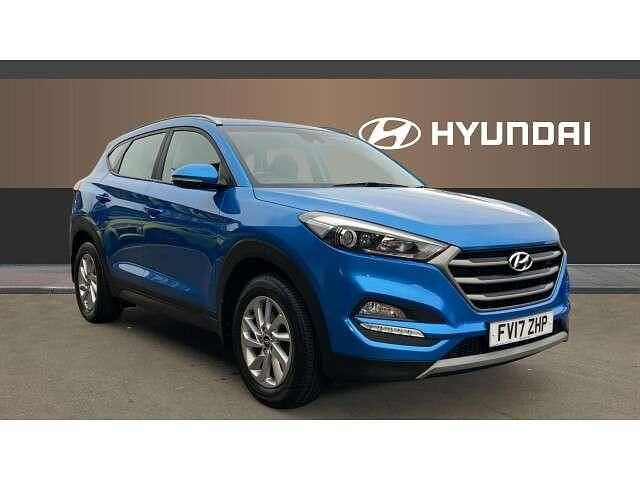 Blue Used 2017 Hyundai Tucson SE SUV | £10,831 (Fair price) - Image 1/4