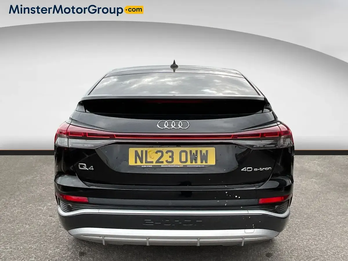Used Audi Q4 e-tron S-Line 150 kW (204 HP) 2023 Black SUV
