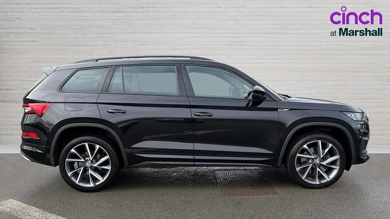 Used Skoda Kodiaq SportLine 150 HP (110 kW) 2023 Black magic pearl effect SUV