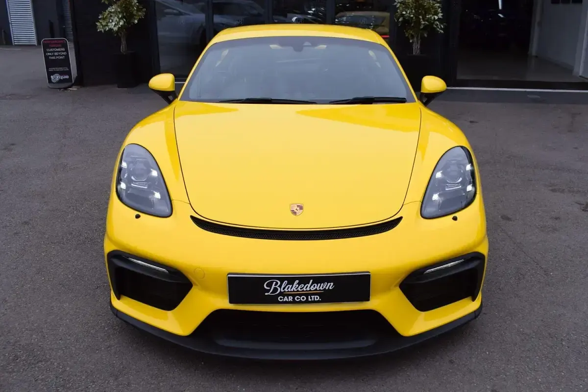 Used Porsche 718 2020 Yellow Coupe