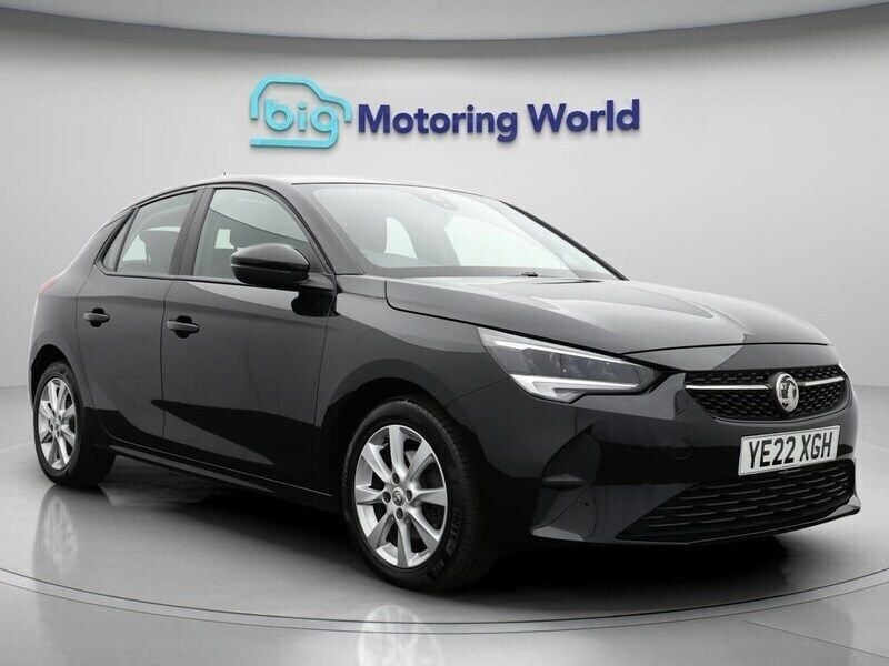 Black Used 2022 Vauxhall Corsa Edition Hatchback | £10,700 (Good price) - Image 1/4