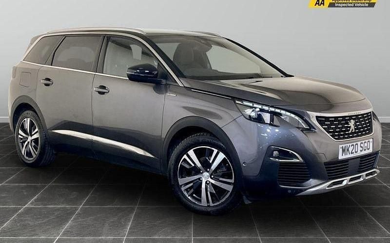 Grey Used 2020 Peugeot 5008 GT-line MPV | £13,395 (Fair price) - Image 1/2