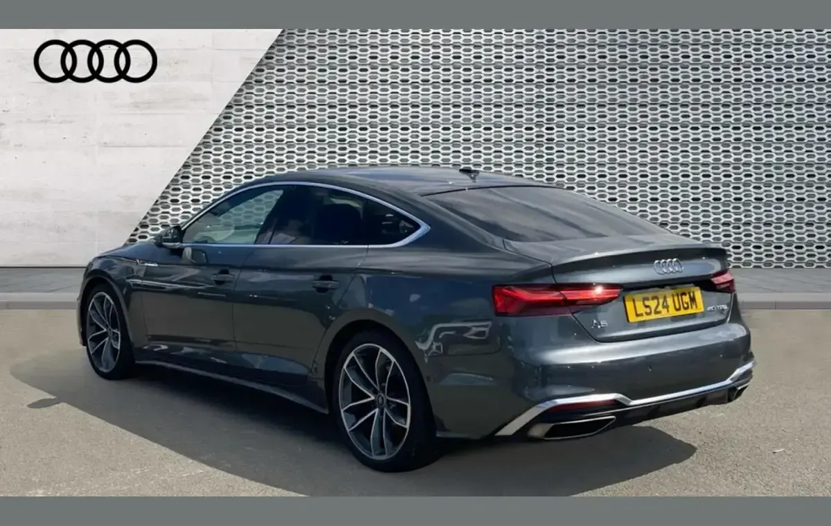 Used Audi A5 S-Line 200 HP (147 kW) 2024 Grey Hatchback