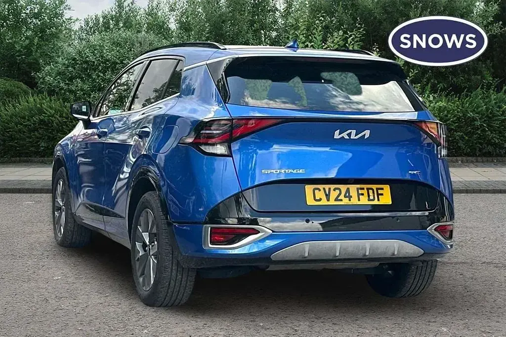 Used Kia Sportage GT-Line 226 HP (166 kW) 2024 Blue SUV