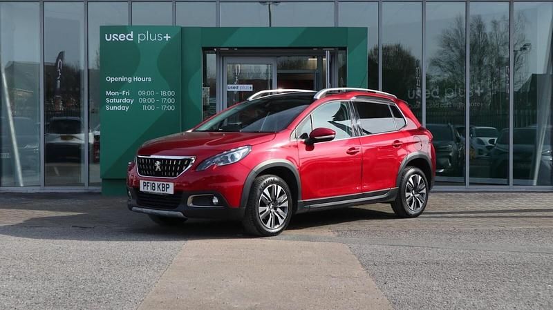 Used Peugeot 2008 Allure Premium 2018 Red SUV