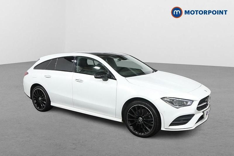 White Used 2023 Mercedes E250 AMG Line Premium Plus Estate | £25,299 (Good price) - Image 1/4