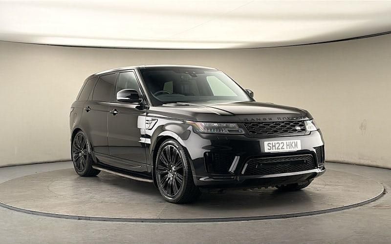 Used Land Rover Range Rover Sport Autobiography Dynamic 300 HP (220 kW) 2021 Santorini black SUV