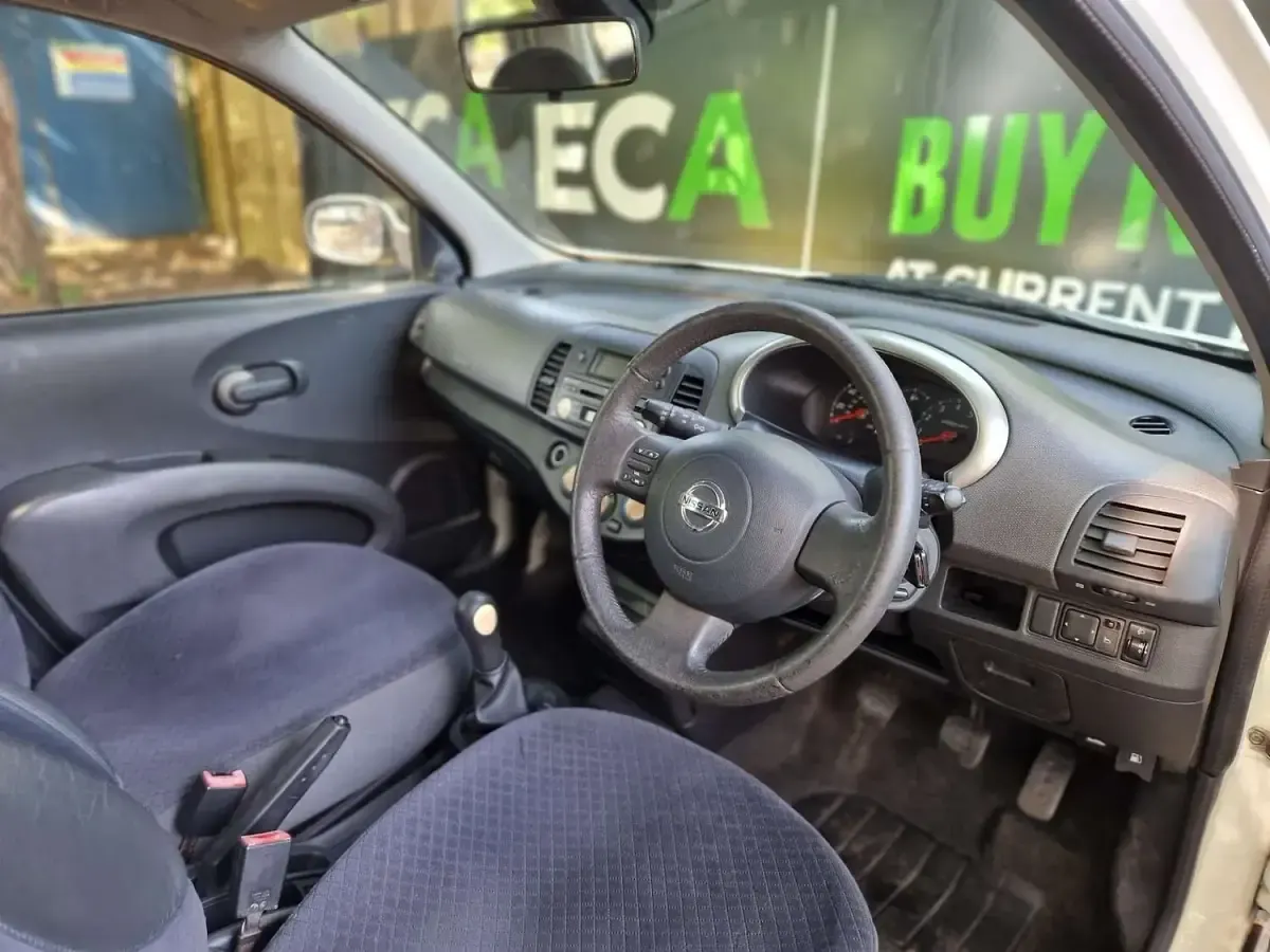 Used Nissan Micra SE 2004 White Hatchback