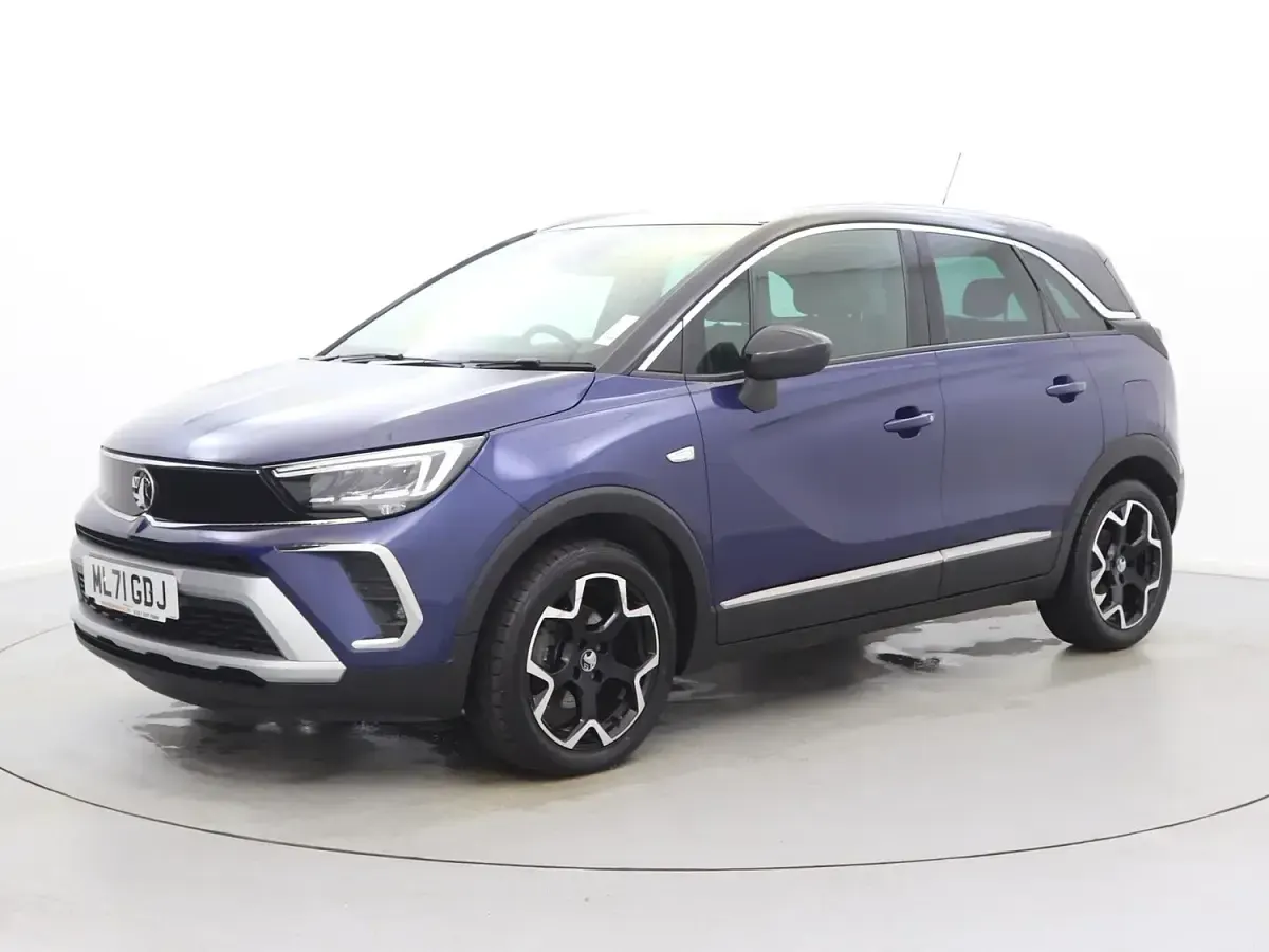 Used Vauxhall Crossland Ultimate 120 HP (88 kW) 2021 Blue SUV
