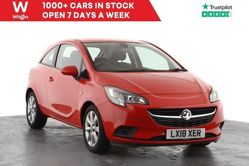 Used Vauxhall Corsa 2018 Red Hatchback
