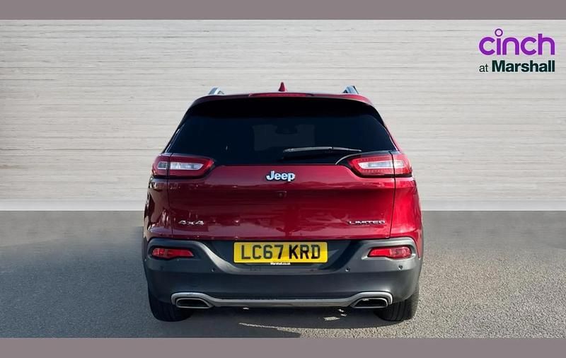 Used Jeep Cherokee Limited 196 HP (144 kW) 2017 Red SUV