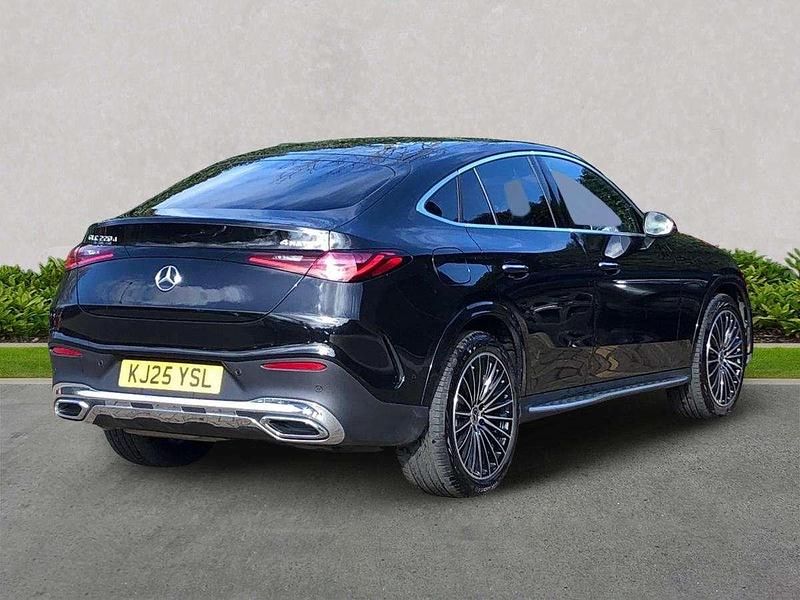 Used Mercedes GLC220 AMG line 2025 Black Coupe