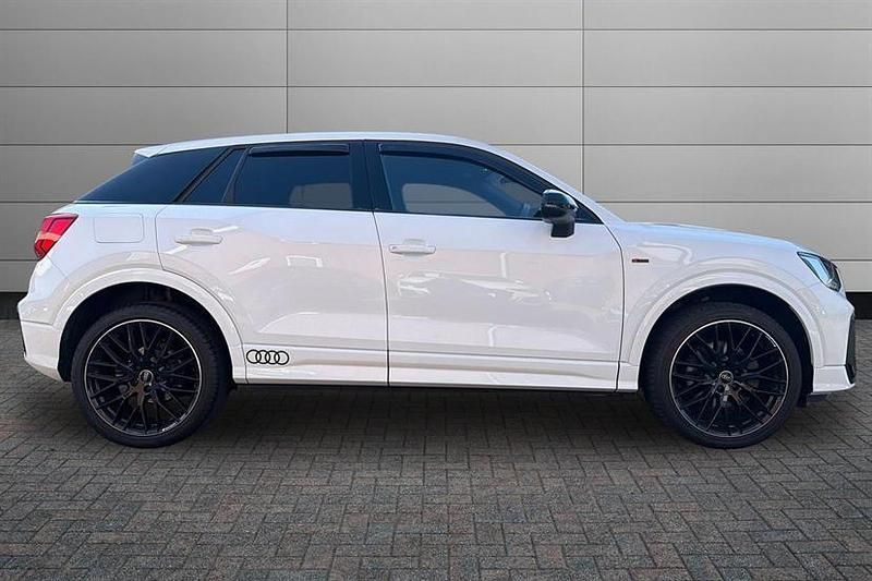 Used Audi Q2 Black Edition 150 HP (110 kW) 2024 Arkona white SUV