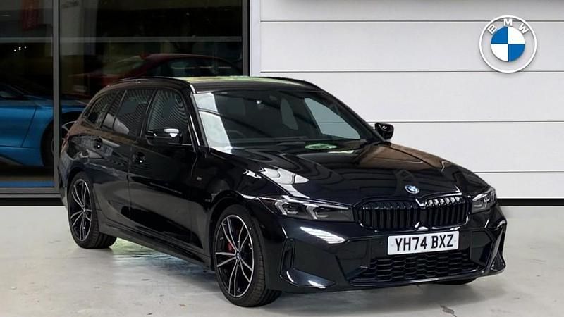 Black Used 2024 BMW 320 M Sport Estate | £35,400 (Expensive) - Image 1/4