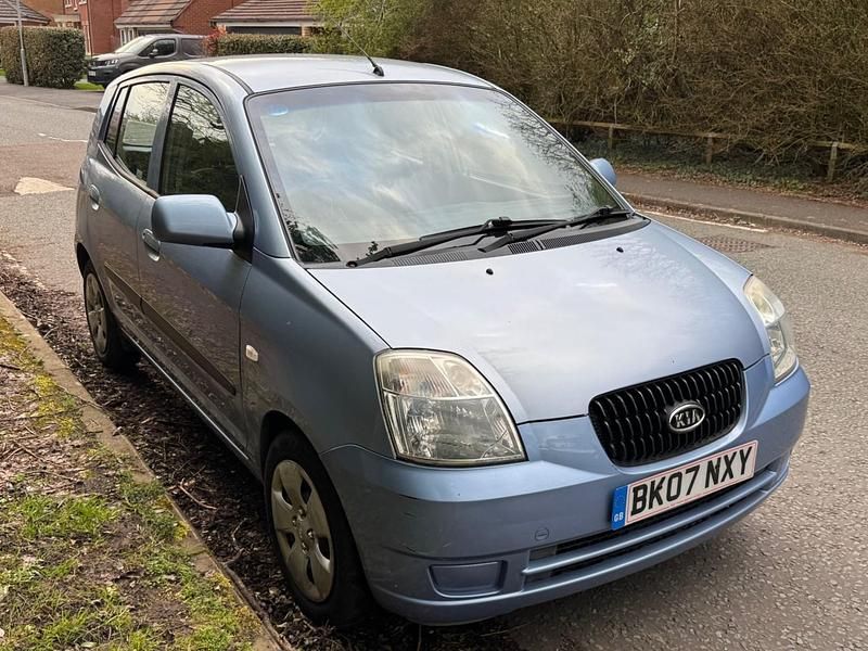 Used Kia Picanto 60 HP (44 kW) 2007 Blue Hatchback
