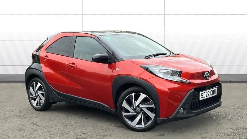 Red Used 2022 Toyota Aygo X SUV | £11,197 - Image 1/3