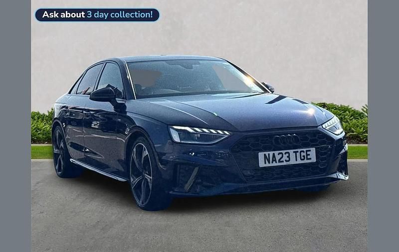 Used Audi A4 Black Edition 147 HP (108 kW) 2023 Blue Sedan