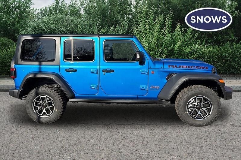 New Jeep Wrangler Rubicon 272 HP (200 kW) 2026 Hydro blue SUV