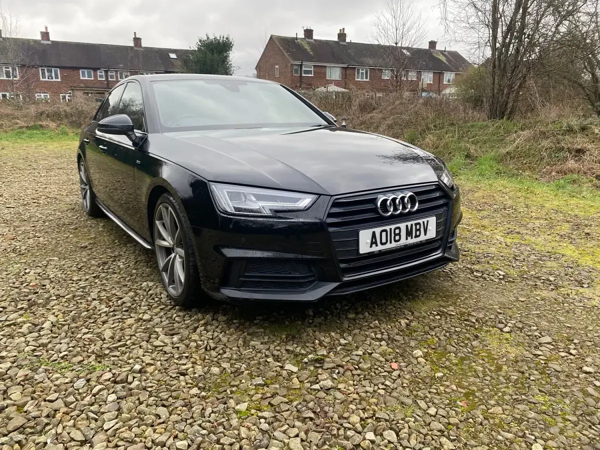 Used Audi A4 Black Edition 150 HP (110 kW) 2018 Black Sedan