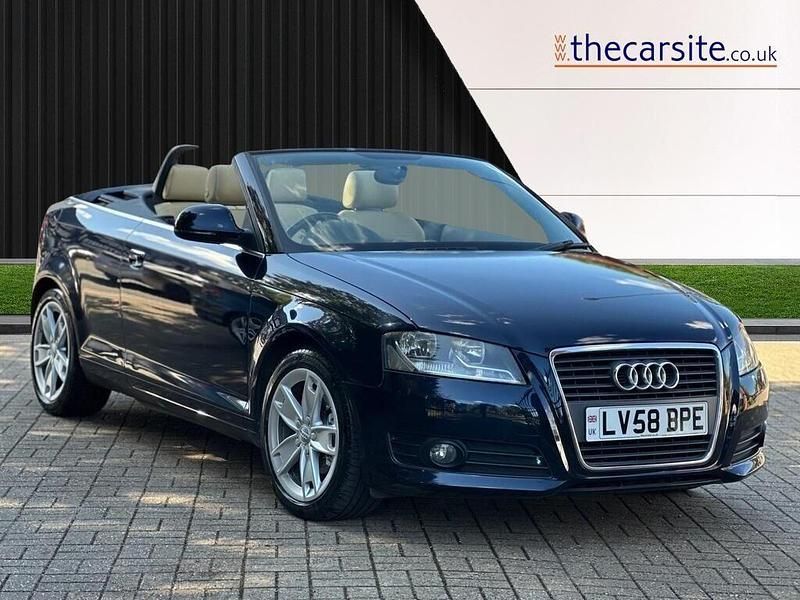 Blue Used 2008 Audi A3 Cabriolet Sport Cabriolet | £3,995 (Expensive) - Image 1/4