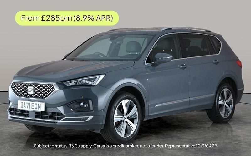Grey Used 2021 Seat Tarraco XCELLENCE SUV | £20,078 (Fair price) - Image 1/2