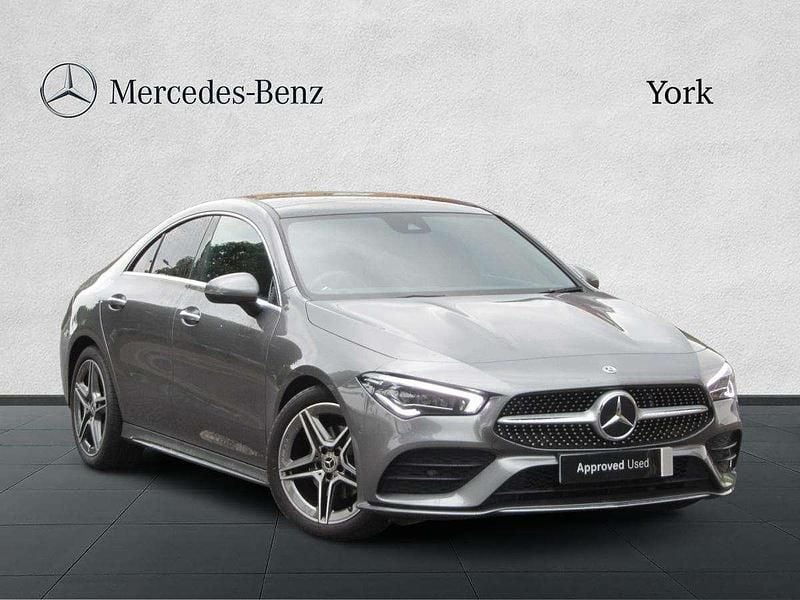 Grey Used 2022 Mercedes CLA180 AMG Line Premium Plus Sedan | £26,490 (Fair price) - Image 1/4