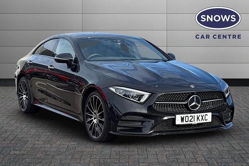 Black Used 2021 Mercedes CLS400 AMG line Coupe | £30,799 - Image 1/4