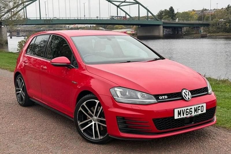 Red Used 2016 VW Golf VII GTD Hatchback | £9,999 (Fair price) - Image 1/1