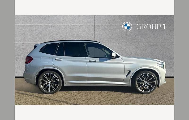 Used BMW X3 M Sport 187 HP (137 kW) 2019 Silver SUV