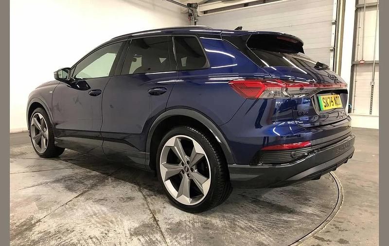 Used Audi Q4 e-tron Black Edition 206 kW (281 HP) 2025 Blue SUV