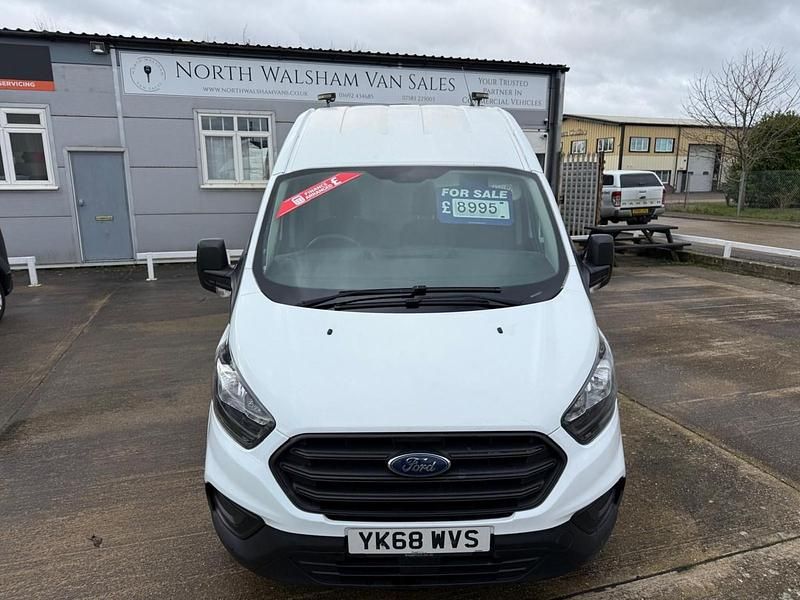Used Ford Transit Custom 130 HP (95 kW) 2018 White Van