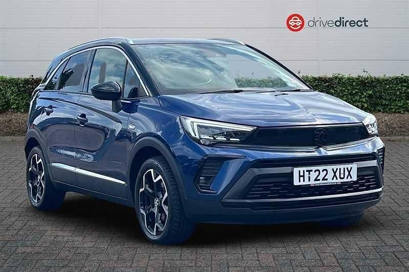 Blue Used 2022 Vauxhall Crossland Ultimate SUV | £13,998 (Fair price) - Image 1/4