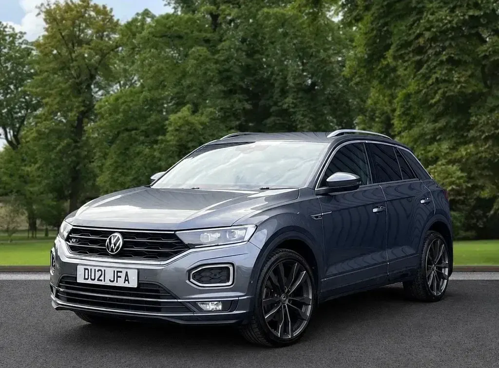 Used VW T-Roc R-line 150 HP (110 kW) 2021 Grey SUV