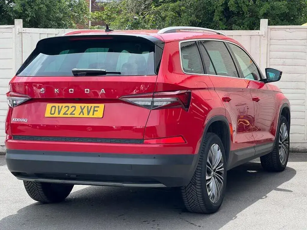 Used Skoda Kodiaq SE L Executive 148 HP (108 kW) 2022 Red SUV