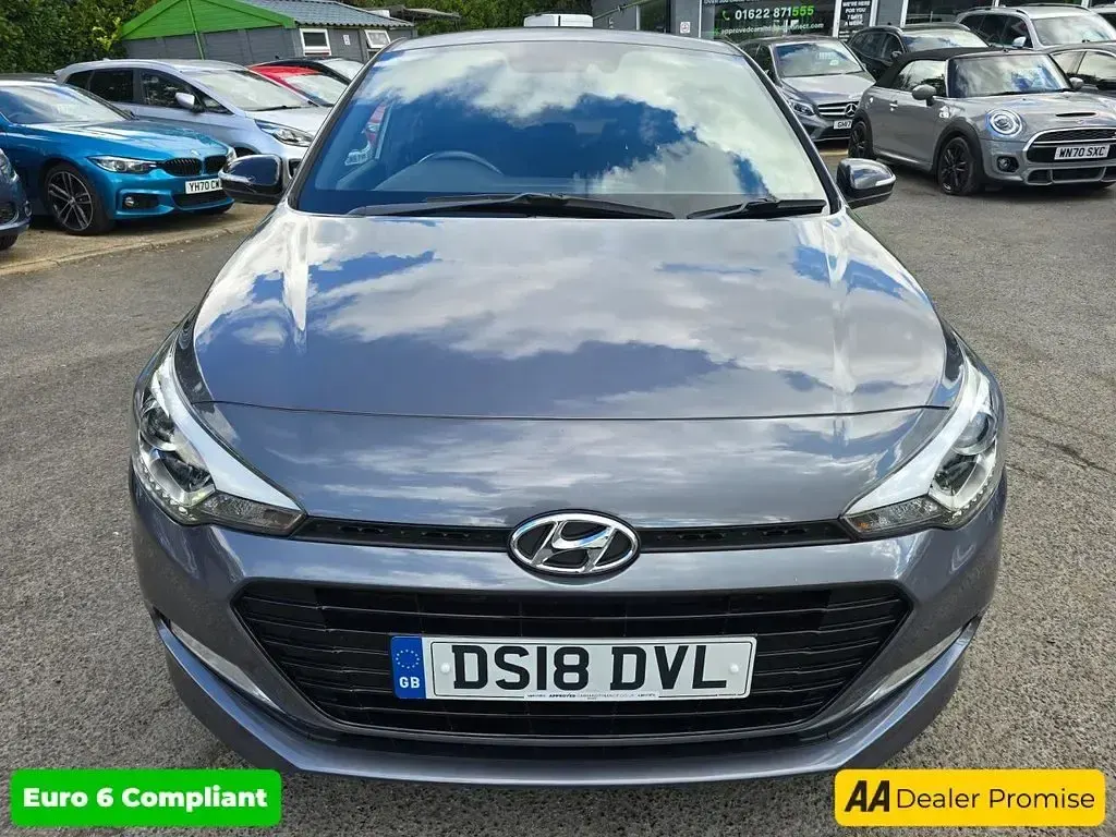 Used Hyundai i20 GO! 84 HP (61 kW) 2018 Grey Hatchback