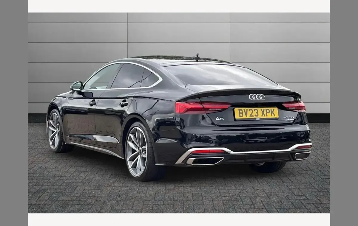Used Audi A5 S-Line 204 HP (150 kW) 2023 Black Coupe