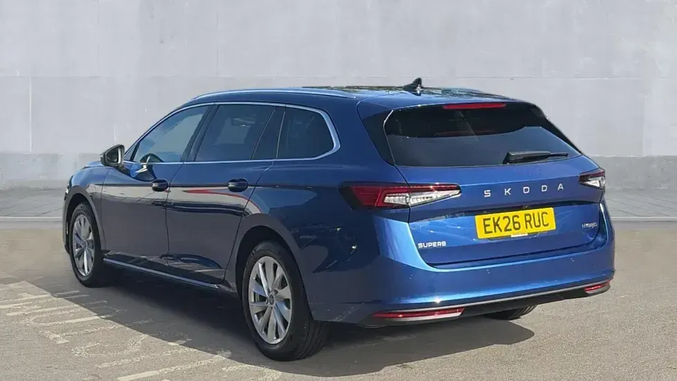 Used Skoda Superb SE Technology 150 HP (110 kW) 2026 Cobalt blue metallic