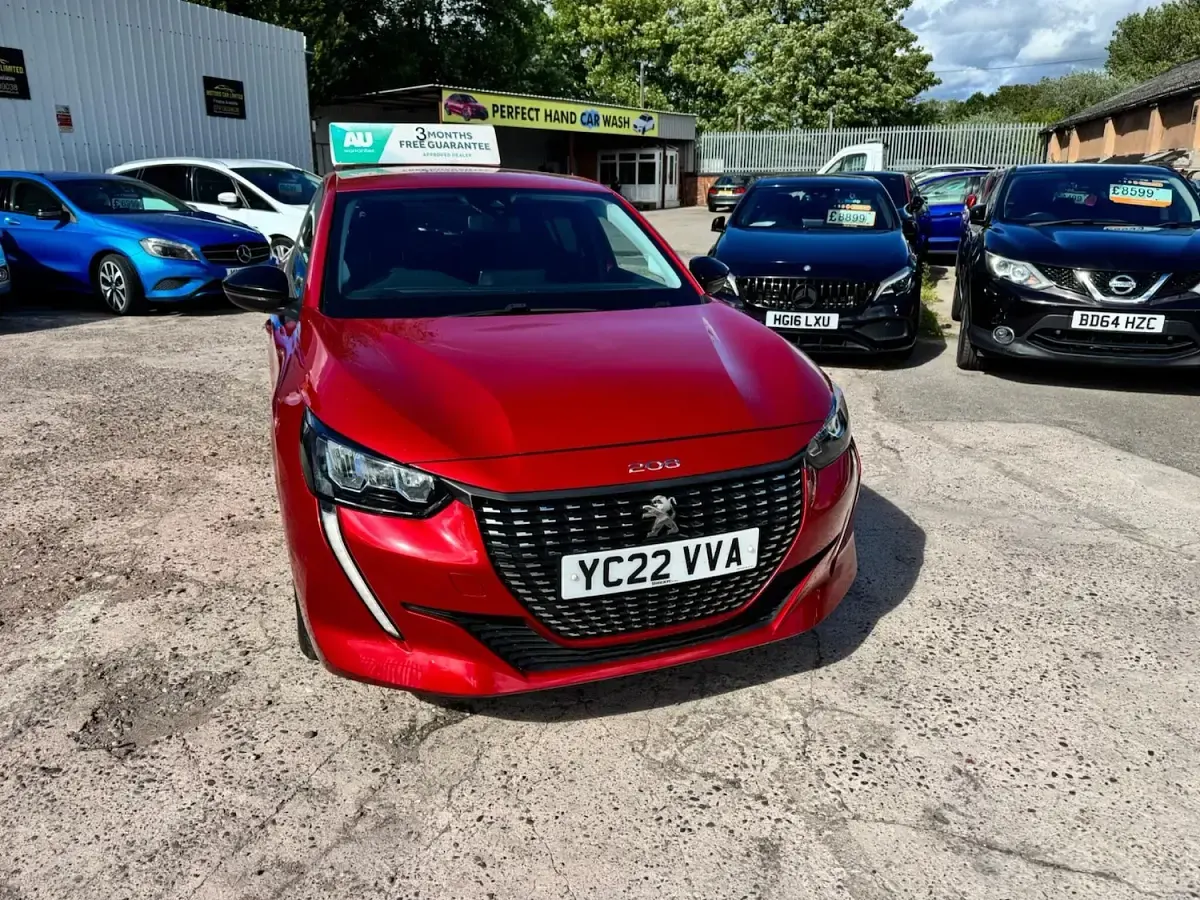 Used Peugeot 208 Active Premium 2022 Red Hatchback