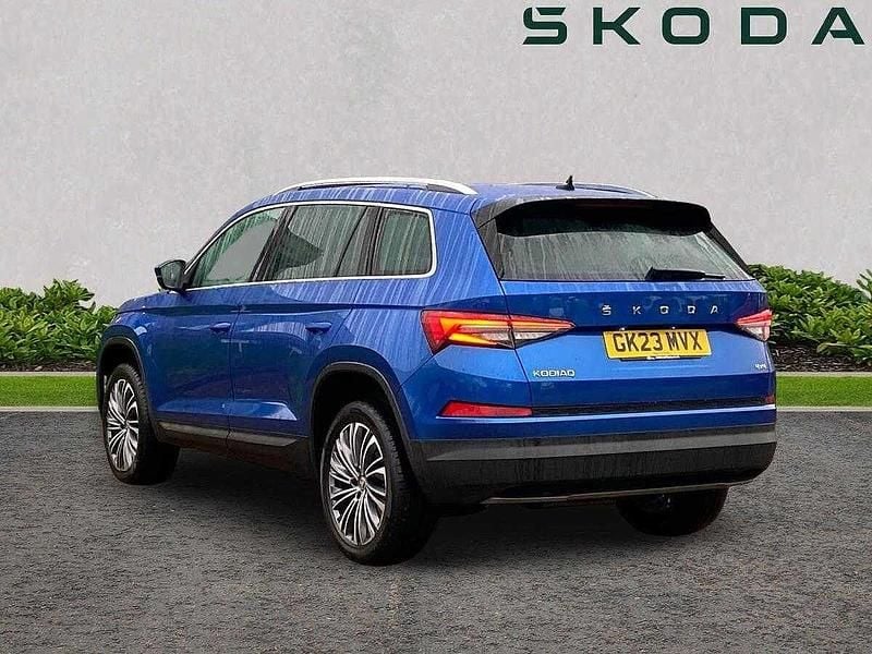 Used Skoda Kodiaq SE L Executive 147 HP (108 kW) 2023 Blue SUV