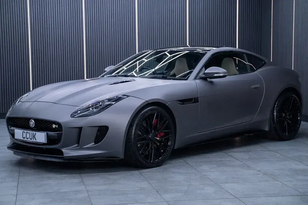 Used Jaguar F-Type R 550 HP (404 kW) 2014 Blue Coupe