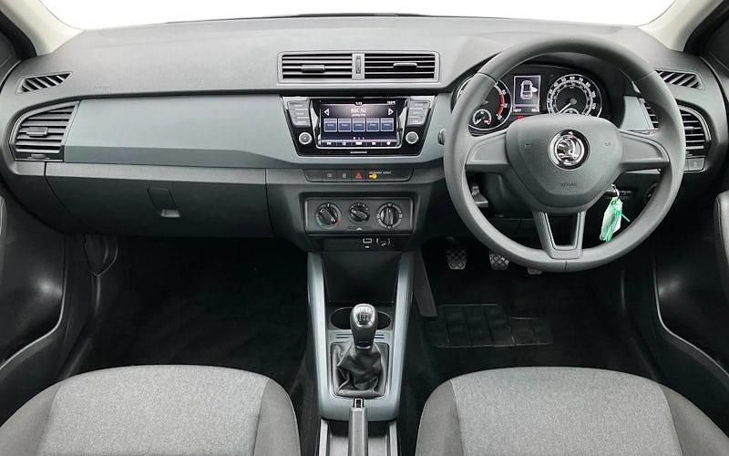 Used Skoda Fabia 60 HP (44 kW) 2020 Blue Hatchback