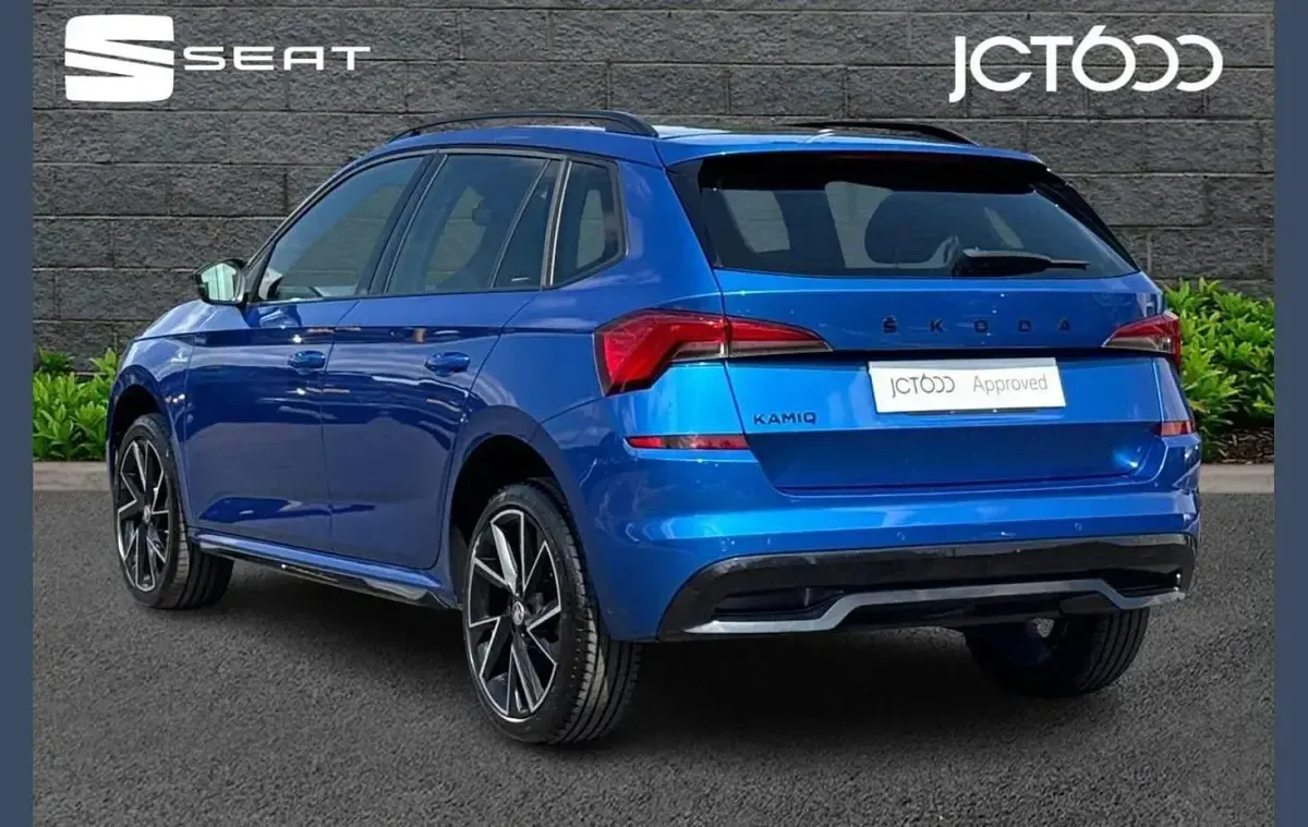 Used Skoda Kamiq Monte Carlo 147 HP (108 kW) 2023 Blue SUV