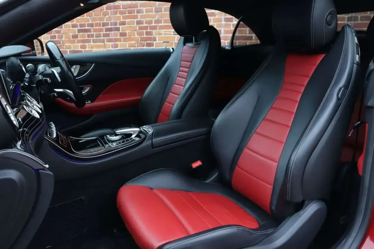 Used Mercedes E400 AMG line 2017 Red Cabriolet