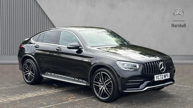 Black Used 2022 Mercedes GLC43 AMG Premium Plus Coupe | £44,480 (Fair price) - Image 1/4