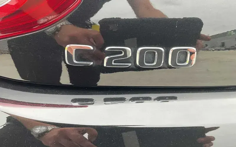 Used Mercedes C200 AMG line 184 HP (135 kW) 2018 Black Cabriolet