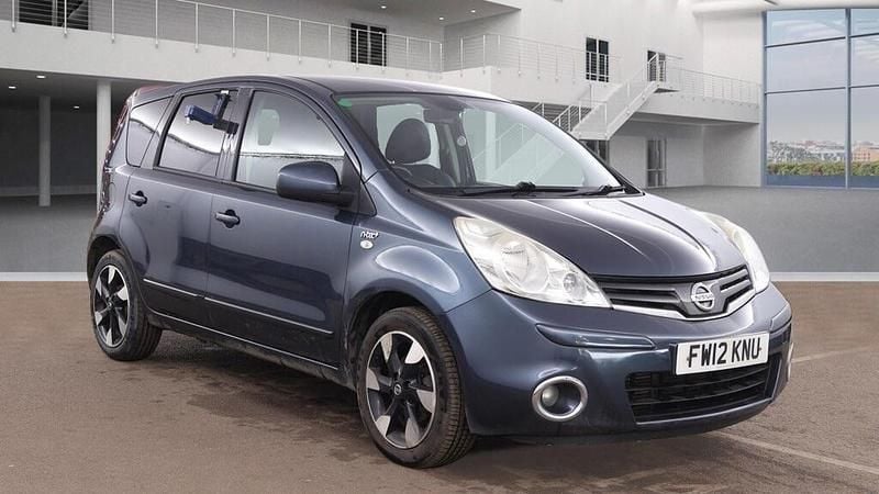 Used Nissan Note N-TEC 90 HP (66 kW) 2012 Blue Hatchback