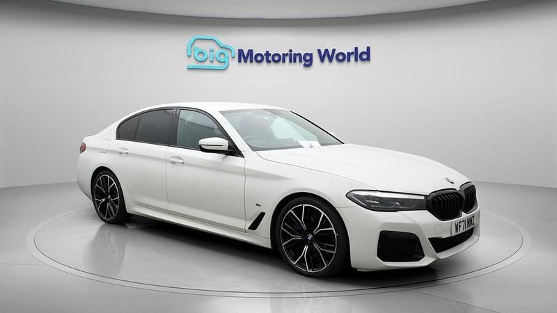 Used BMW 520 M Sport 187 HP (137 kW) 2021 White Sedan