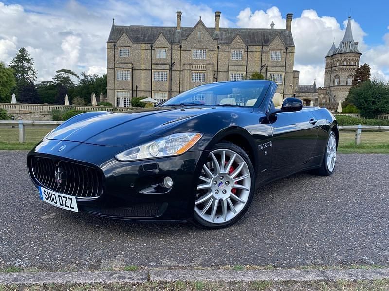 Black metallic Used 2010 Maserati GranCabrio Cabriolet | £27,500 - Image 1/3